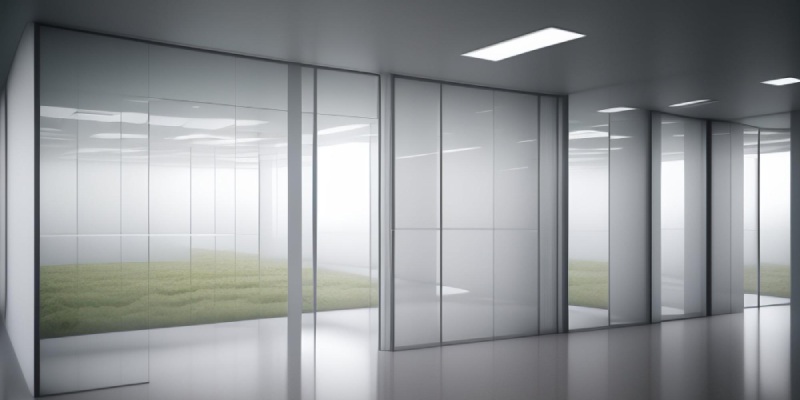 Switchable Glass Partitions for office