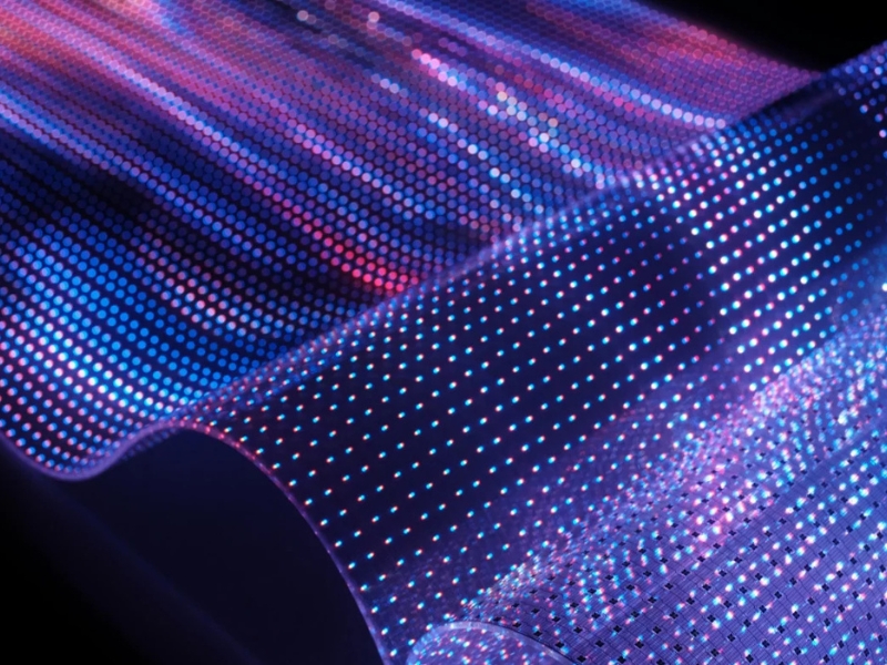 Holographic Led Film Display