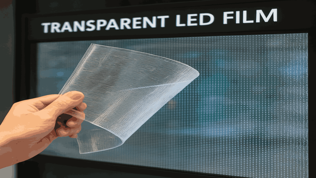 Transparent LED Film