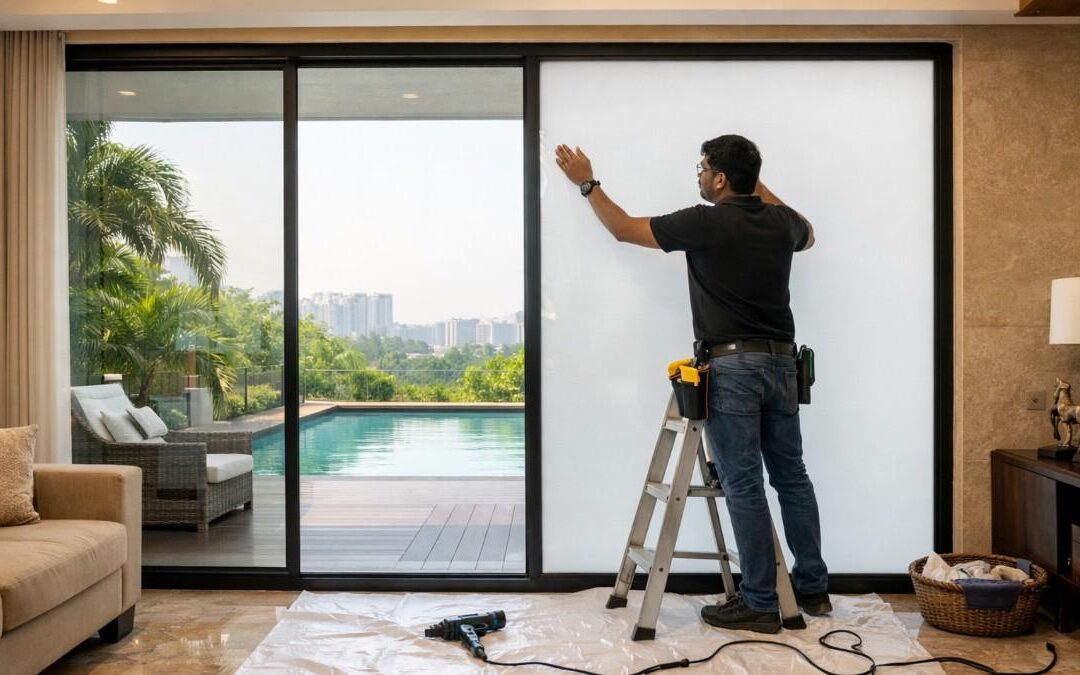 Smart Film Installation in Hyderabad for Privacy | Glasstronn