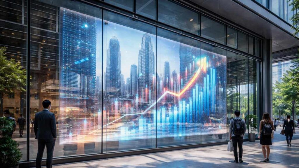 Transparent LED Displays for Corporate Offices and Lobbies