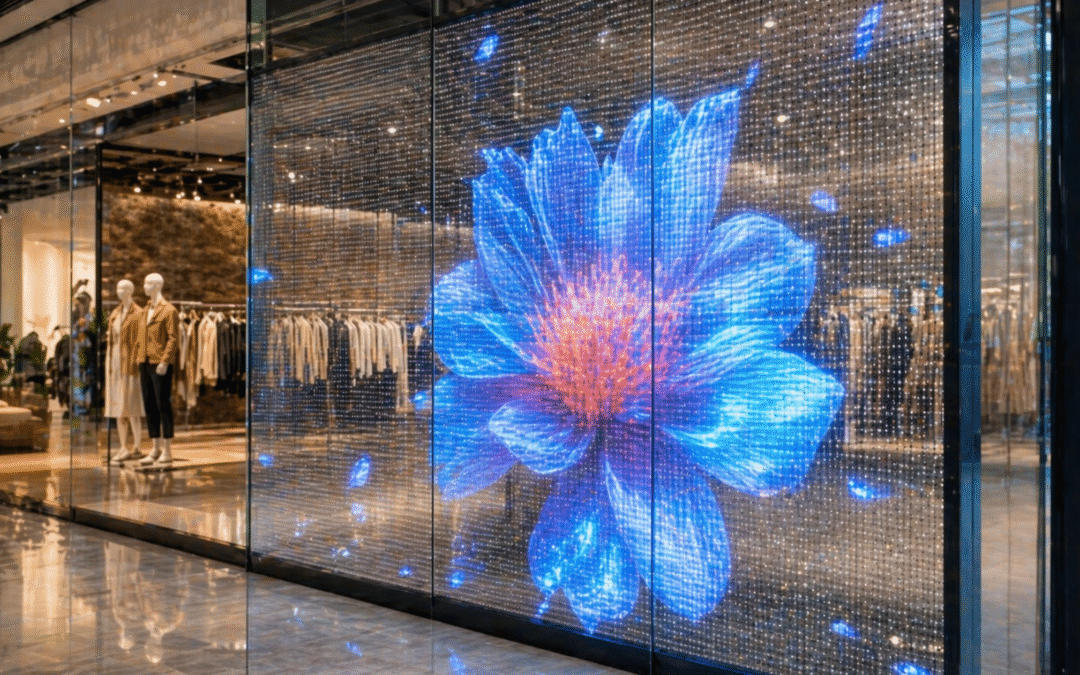 What Are the Advantages and Functions of Transparent LED Displays?