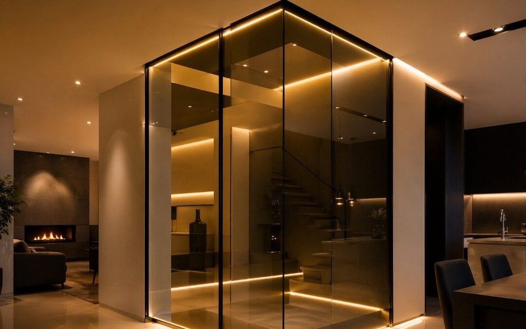Why is Glass with LED Inside Becoming Popular in Modern Design?