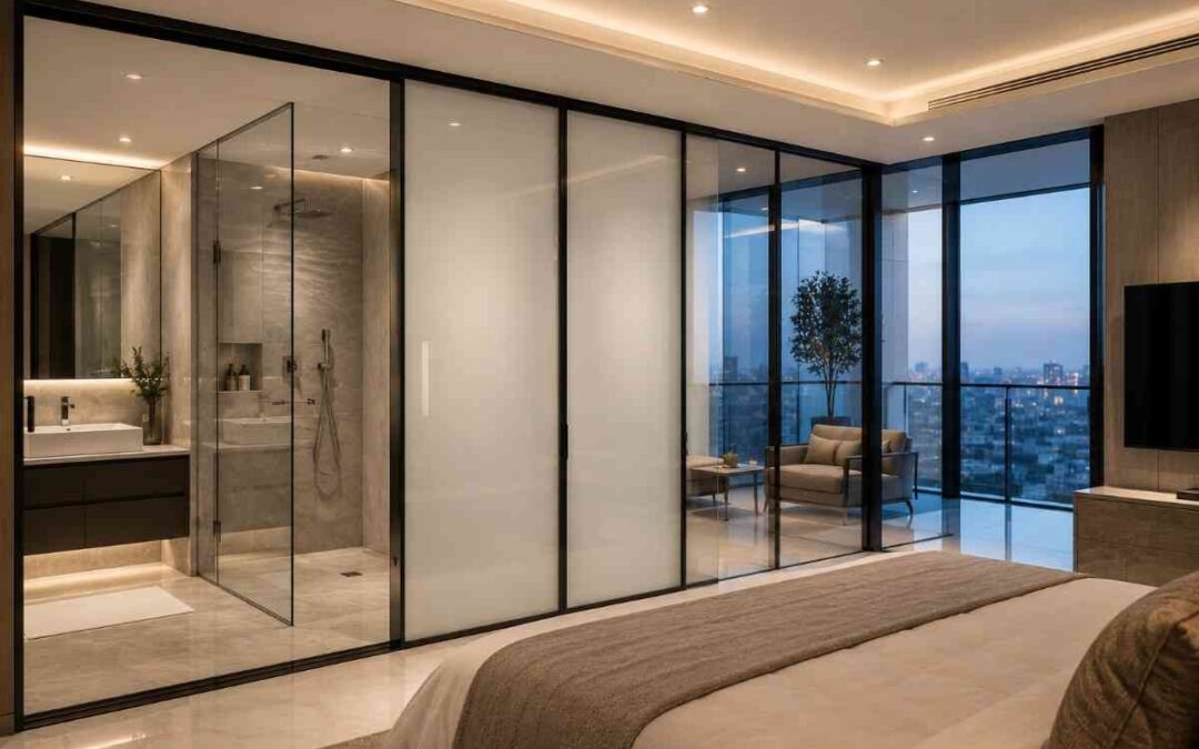 Luxury Home Design Ideas Using Switchable Glass