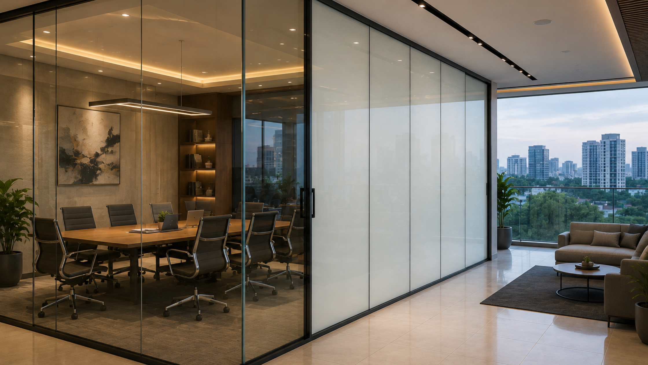 Switchable Glass Solutions for Modern Offices and Homes in Bangalore