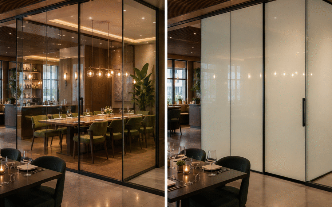 Why is Switchable Glass a Smart Choice for Restaurants?