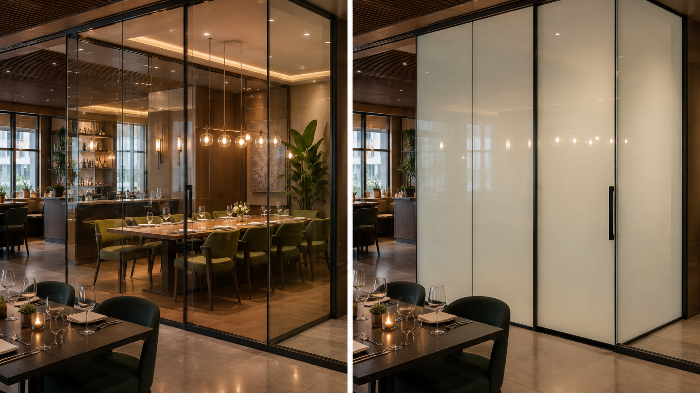 Why is Switchable Glass a Smart Choice for Restaurants?